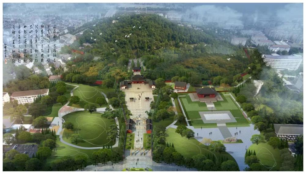 临安吴越文化公园图片