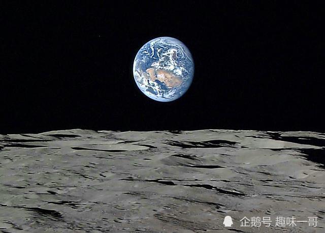 虽然嫦娥三号照片中的地球看起来很小,但由于地球要比月球大很多,所以
