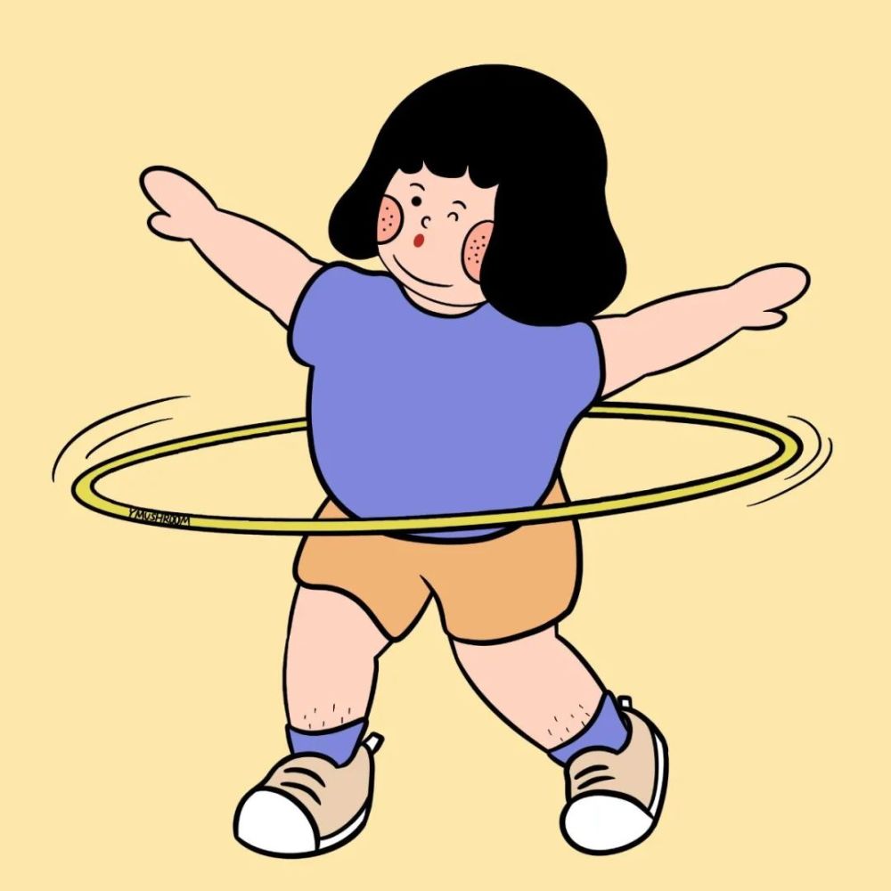 减肥头像|夏日瘦身减肥头像 快换起来吧 cr@羊蘑菇娘
