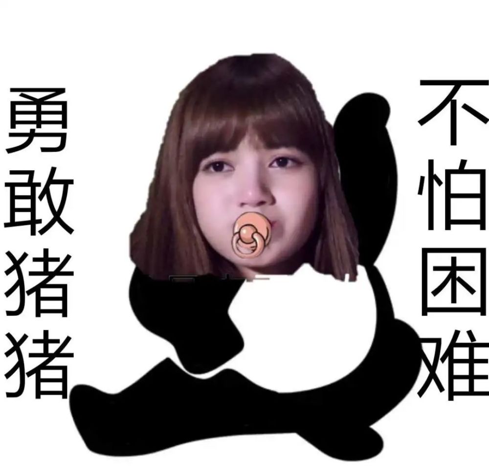为了中韩友谊 我自愿和lisa联姻粉墨小屋lisa表情包 可沙雕可可爱lisa