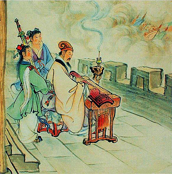 诸葛亮摆空城计时为何安排4名士兵在城门扫地只有司马懿知道