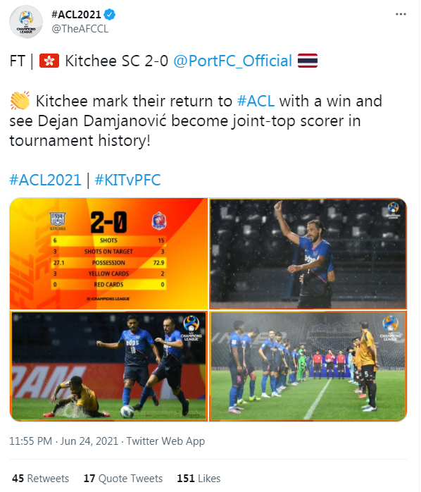 亚冠历史第一射手 离开中超6年后 39岁的他追平传奇纪录 全网搜