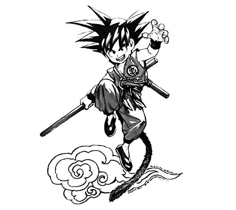 龙珠30周年贺图 漫画同行致敬鸟山明 腾讯新闻