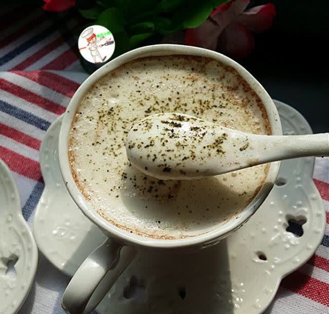 抹茶巧克力摩卡,香浓丝滑,味道好极了