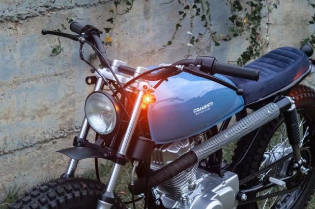 改装鉴赏来自巴西的改装本田经典车型cg125