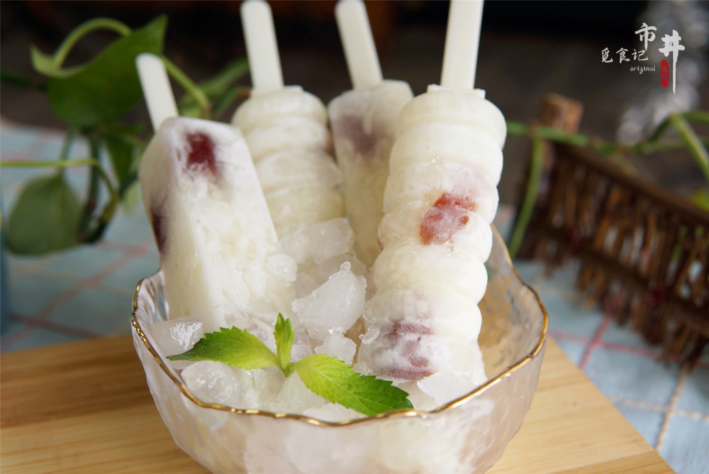 一碗大米几颗红枣,教你做"老式糯米雪糕",孩子多吃点也没关系