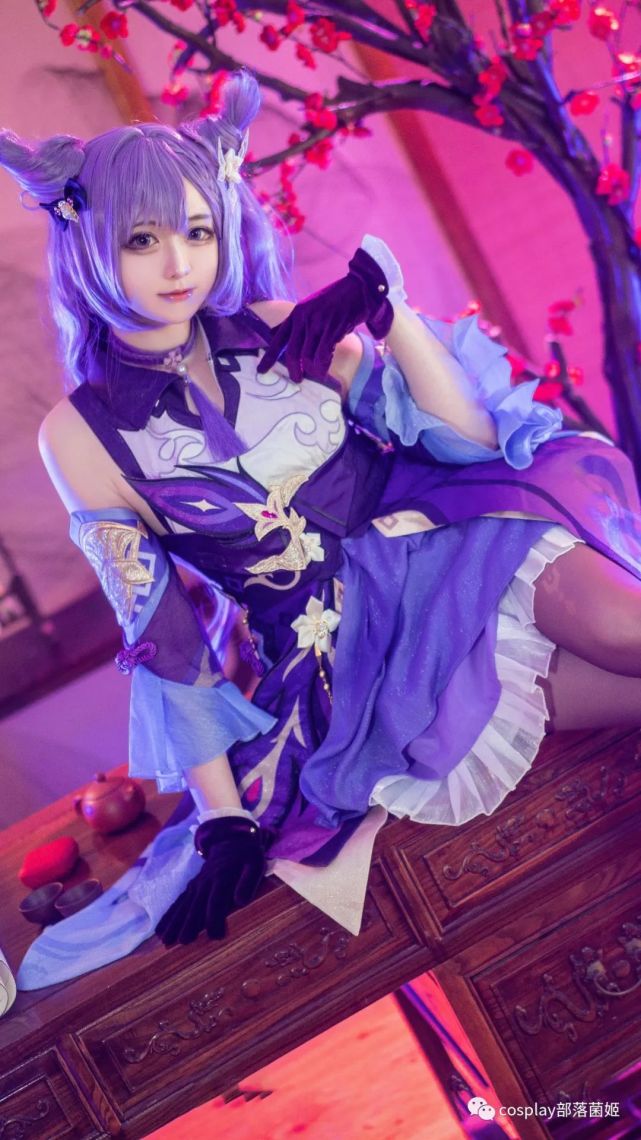 cos原神刻晴cos正片sayako要劳逸结合哦