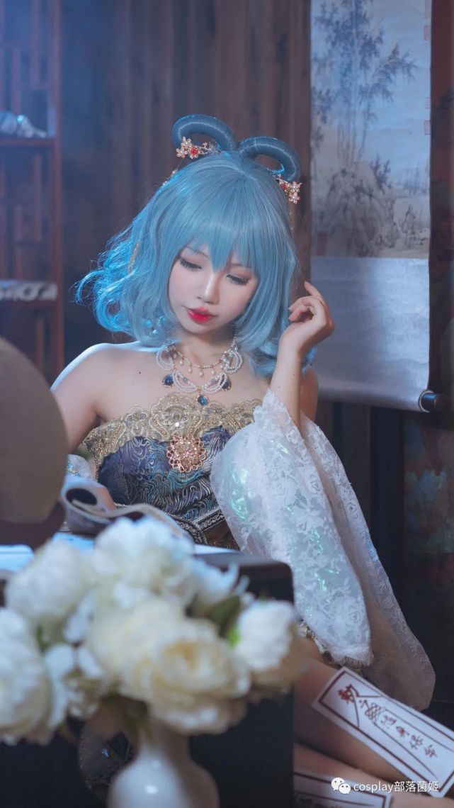 Cos 东方project霍青娥cos正片 雪糕有点咸 霍青娥 Cosplay