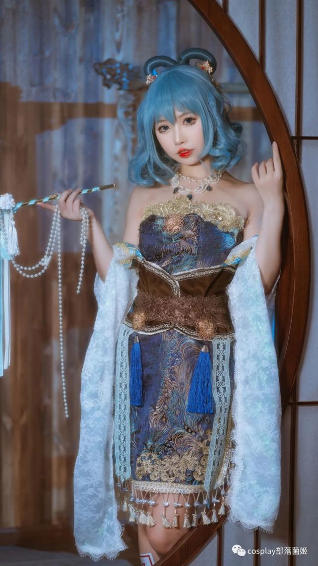 cos:东方project霍青娥cos正片@雪糕有点咸