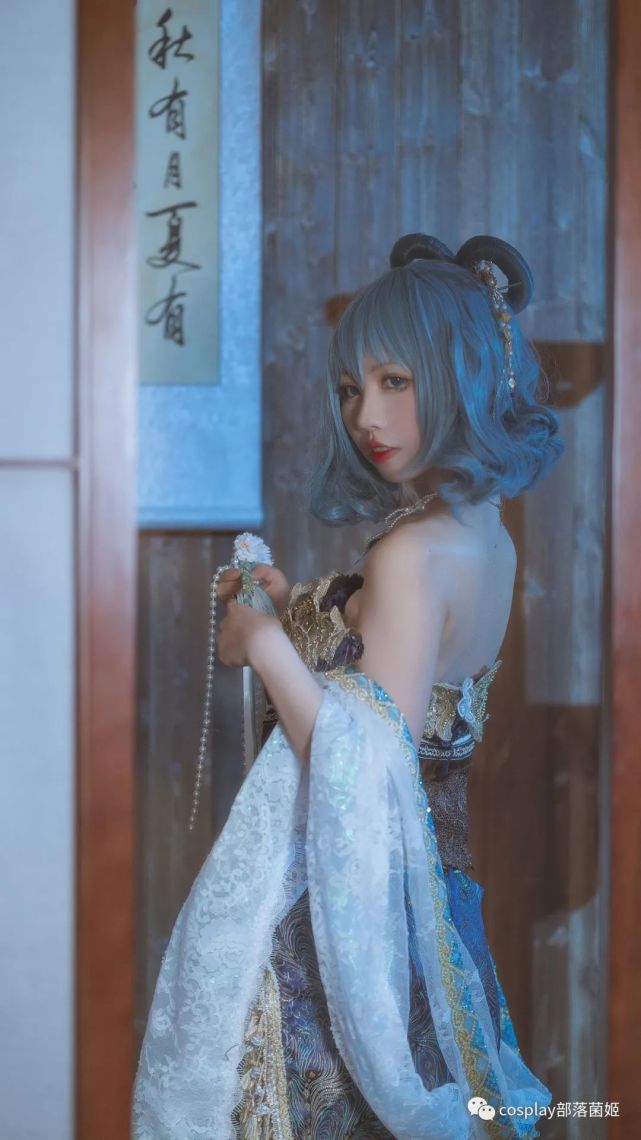 cos:东方project霍青娥cos正片@雪糕有点咸