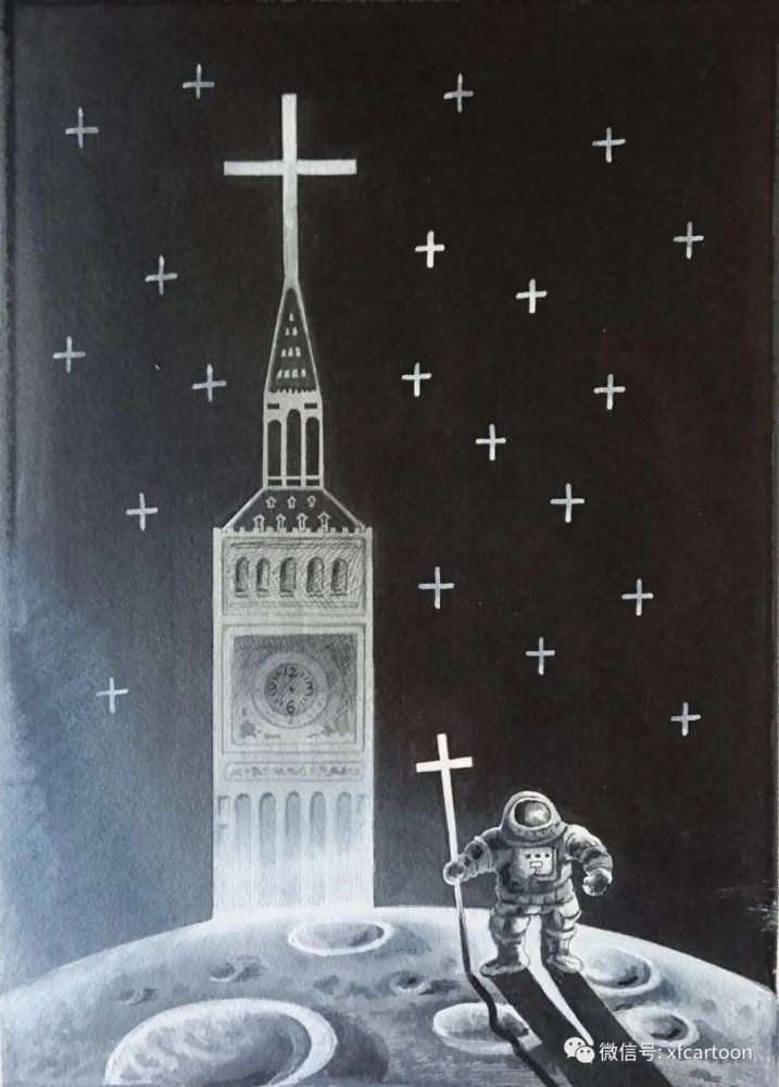 《无问西东》绘画(油画·数码)系列 之四百零二-信仰