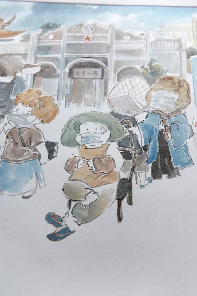 十字街,梅录电影院,江心岛牌坊,吴阳双锋塔,状元坊,中山陵,茂山书院等