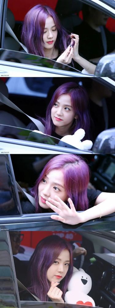 紫发回忆金智秀jisoo