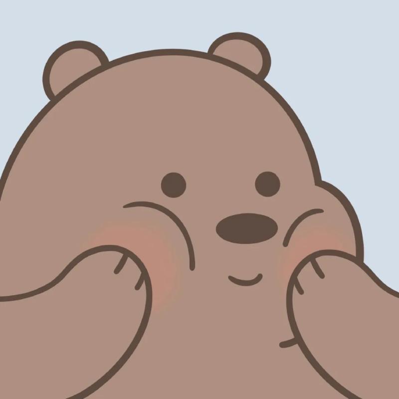 头像最可爱的小熊熊们