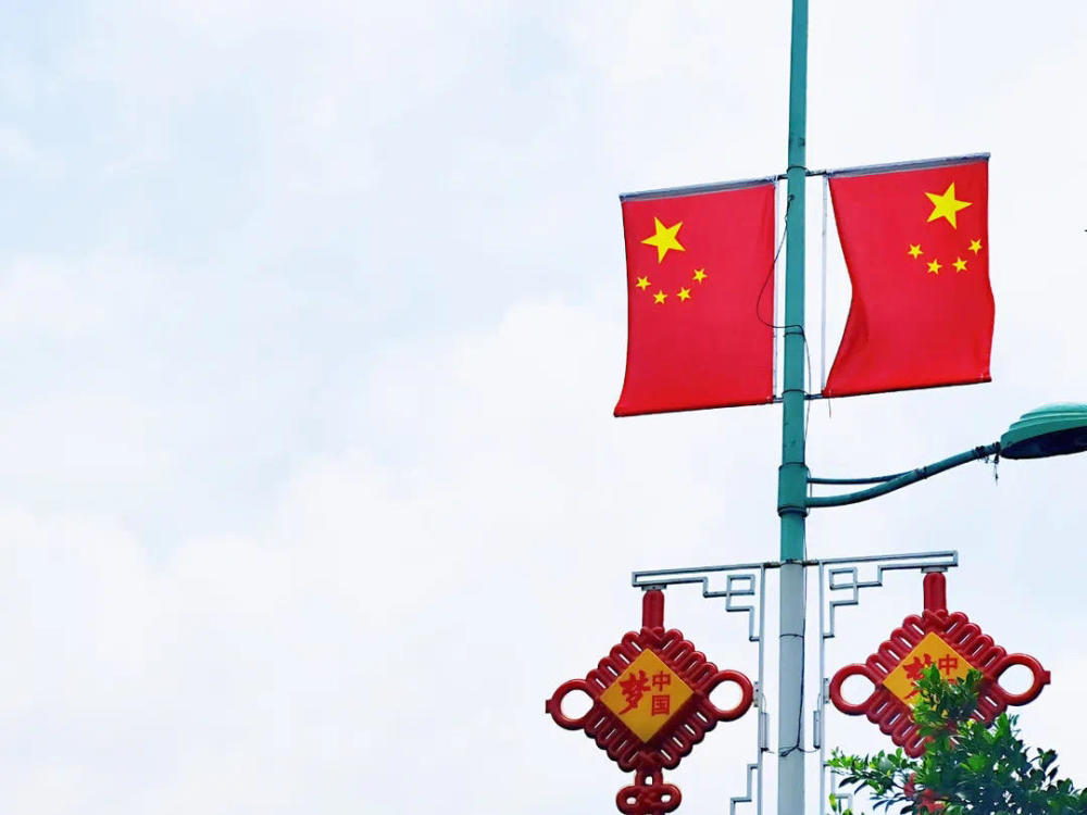 沱牌大道等城区主要街道,利用灯杆安装国旗680面,在滨湖路安装建党