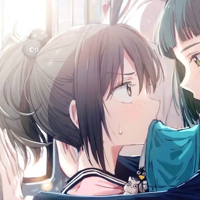 风格独特的两人闺蜜头像