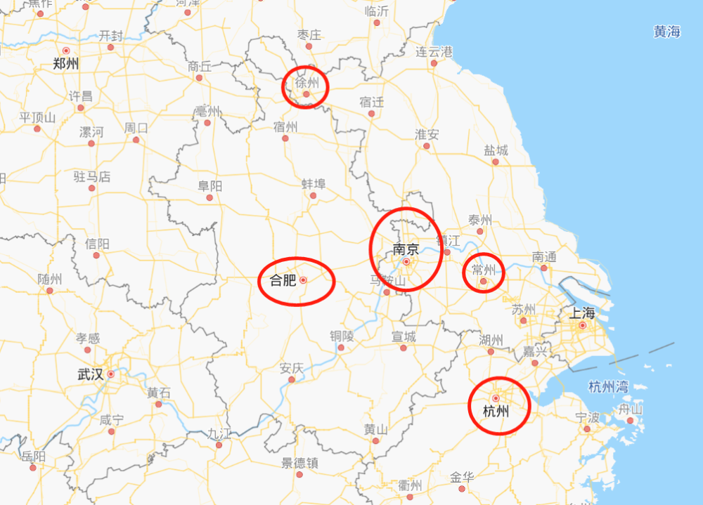 長三角地區三場擂臺:徐州和常州,合肥,杭州和南京_騰訊新聞