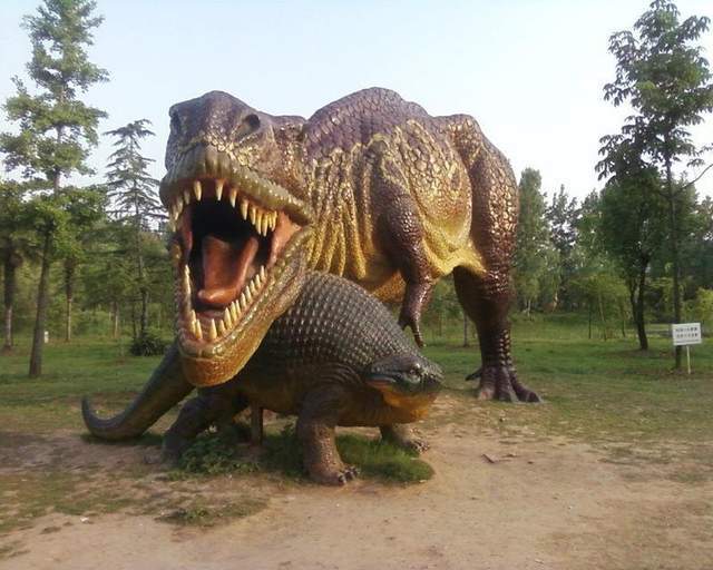 地球上的史前巨兽下