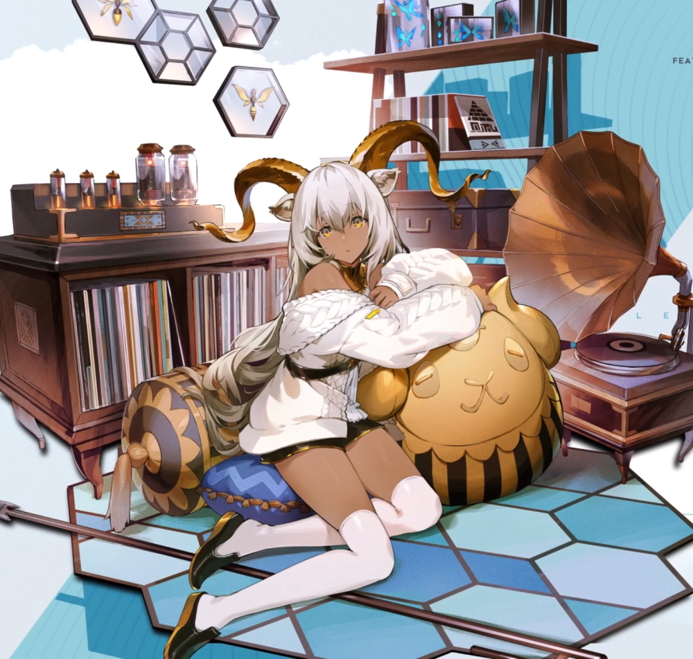 明日方舟新pv,小绵羊时装真来了,但是吧,这图我都不敢放出来!