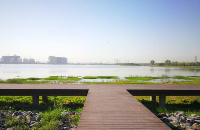 郑州袖珍人工湖曾为天下九泽之一与鄱阳洞庭齐名