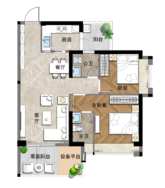 东海岸水景新品户型抢先看,诚意登记倒计时!