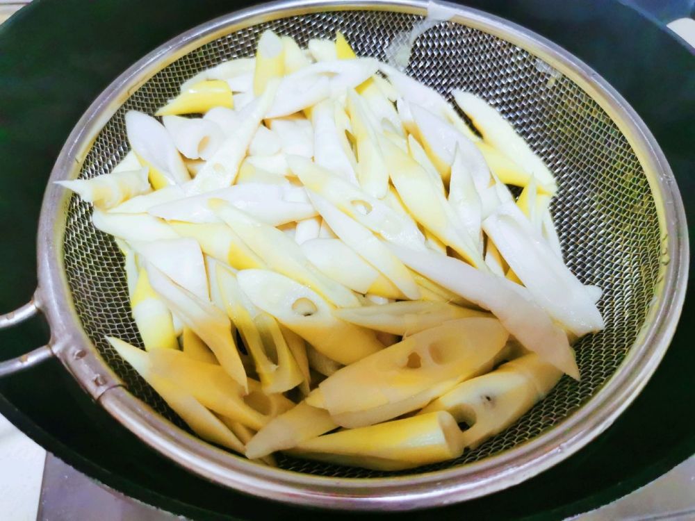 美味可口的清炒竹笋,清热解暑,开胃下饭