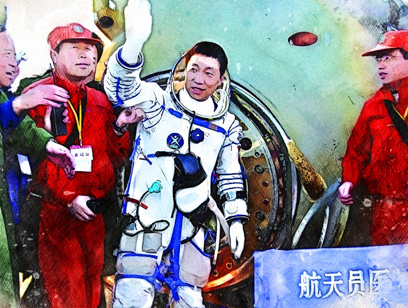 神舟五号升空时的"共振问题",经杨利伟描述和反馈后,由研发人员进行了