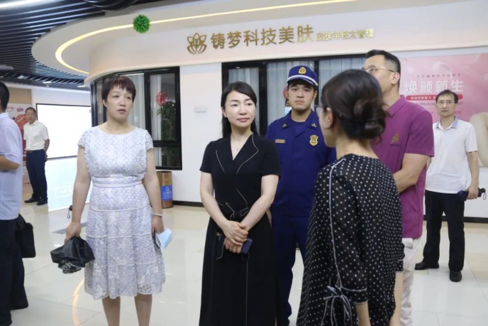 姚君丹副区长带队督查教育领域消防安全工作