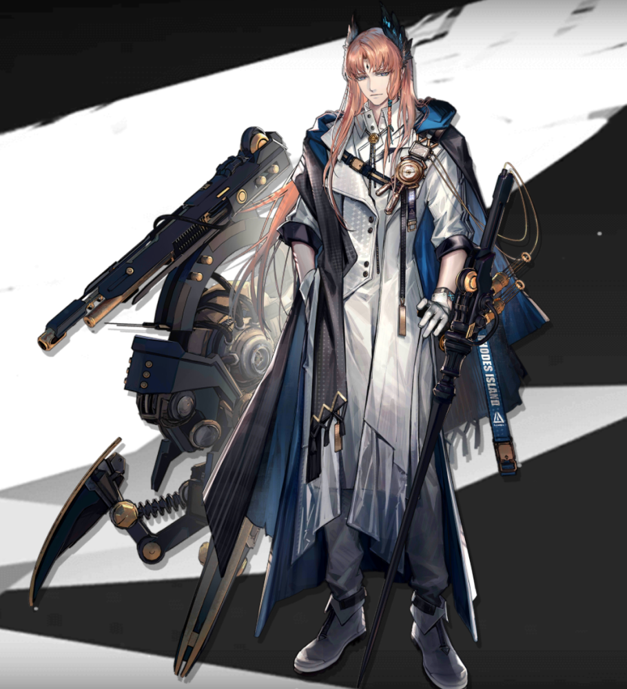 明日方舟:之前某神女玩家说缺老公,那鹰角有多久没出男干员了?