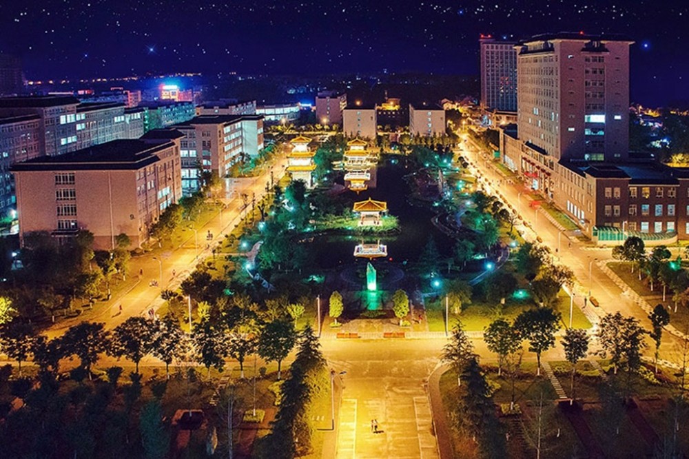 陕西理工大学风景图片