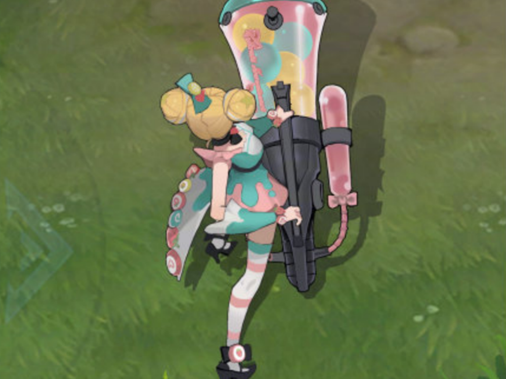 孙尚香水果甜心重做首曝连武器都变成了糖果罐看到局内效果后时之恋人