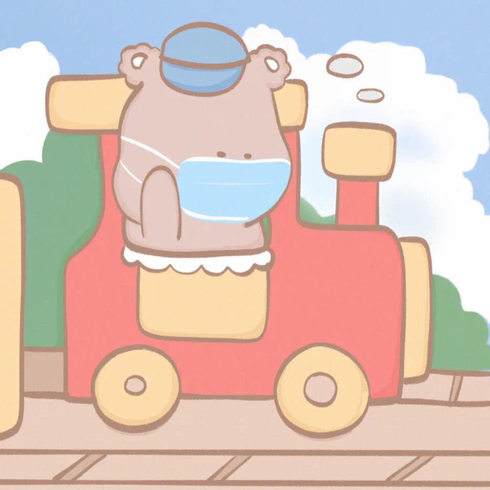 三人卡通闺蜜头像,超蠢萌