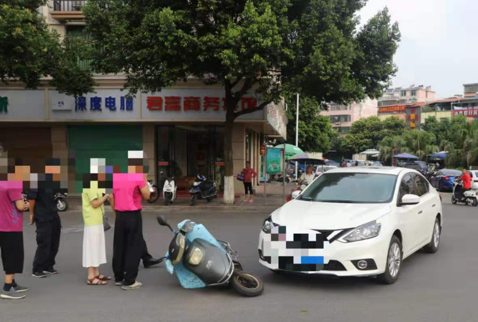 逆行發生交通事故,全南二輪車負全責