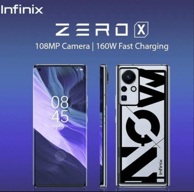 首个160w快充旗舰infinixzerox渲染图曝光