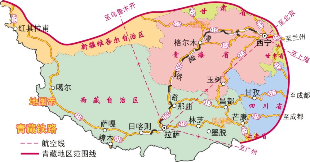 川藏铁路规划线路图图片
