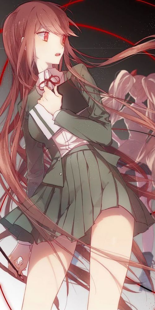 弹丸论破零音无凉子全面屏壁纸不断失去记忆红发女孩