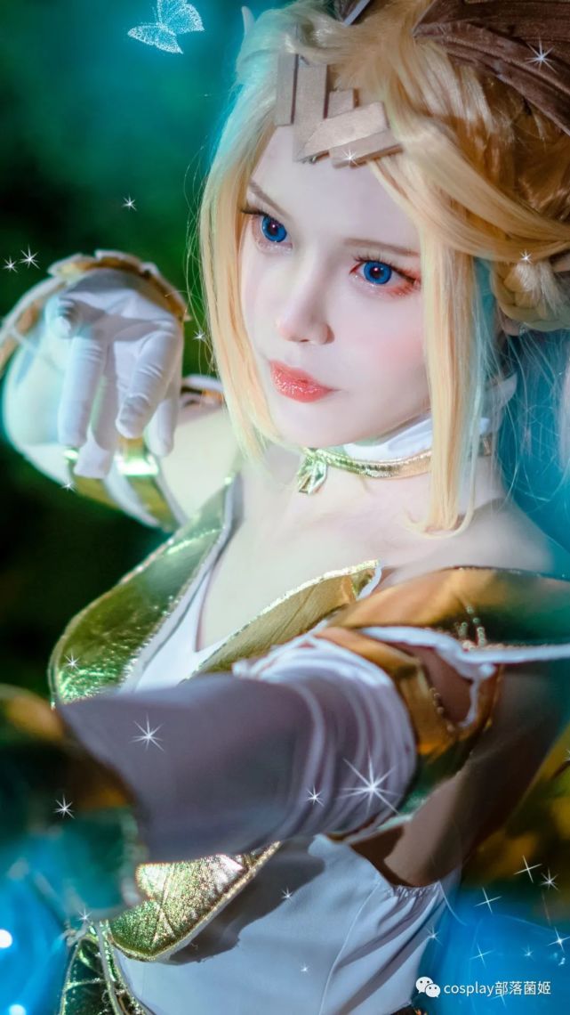 cos:王者荣耀女武神艾琳cos正片@同恩