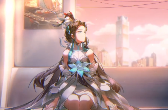 除了大乔的新皮肤,7月份还有一款杨戬的全民电竞皮肤,从皮肤剪影来看