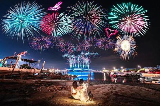 21台湾彰化夏日烟火祭典 王功渔火节 彰化 台湾 旅游 王功