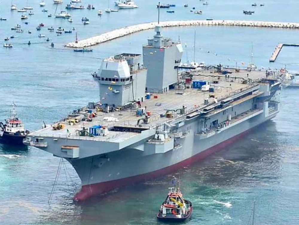 韩国第二艘两栖攻击舰服役!离航母还有多远?英国,意大利来帮忙