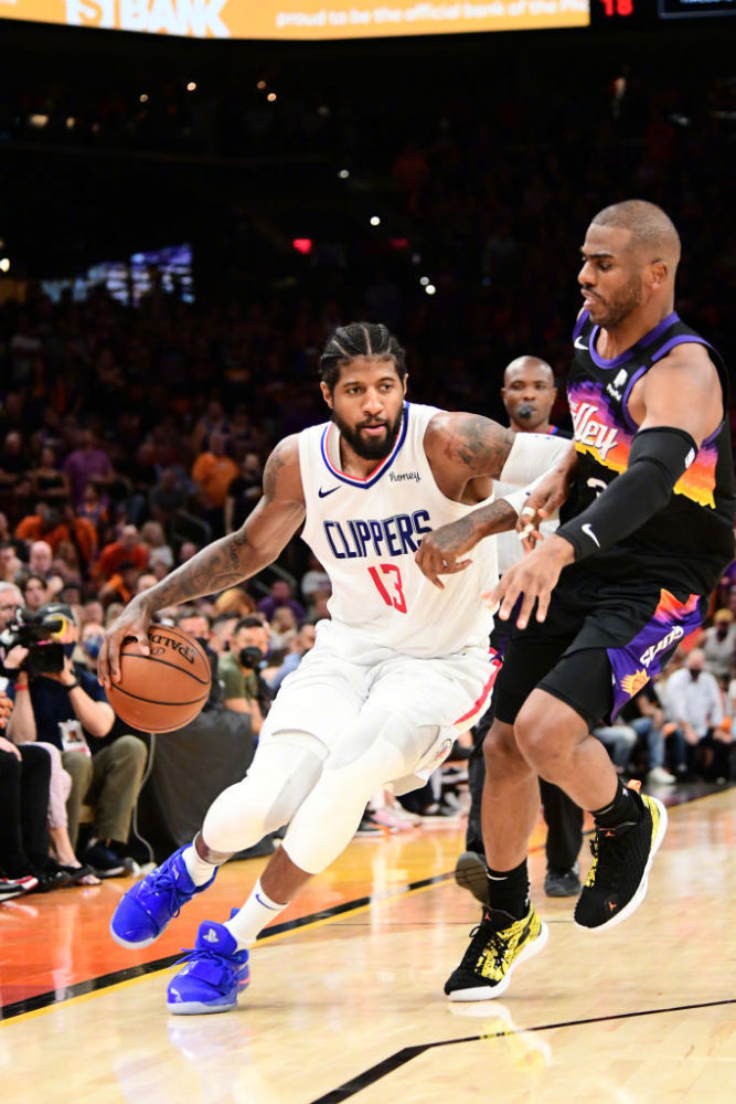nba 41＋13＋6！乔治一战狂刷4大纪录，赛后怒怼黑子，NBA众星齐夸赞！