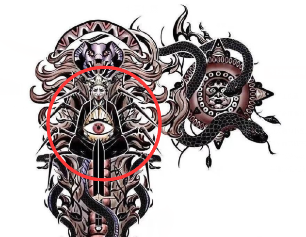 原来是十二峒纹身中的"眼睛"!