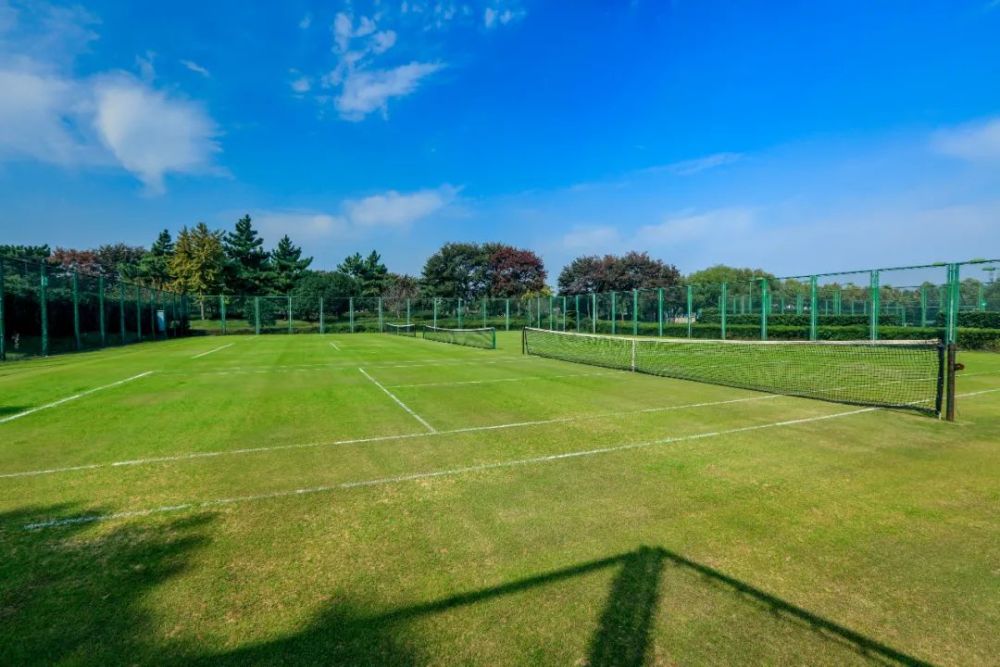 在佘山,有中国最美网球场—上海唯一草地网球场,了解一下?