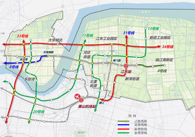 8号线路延伸提到的排序来看,很有可能在最近一期的地铁规划中就会纳入