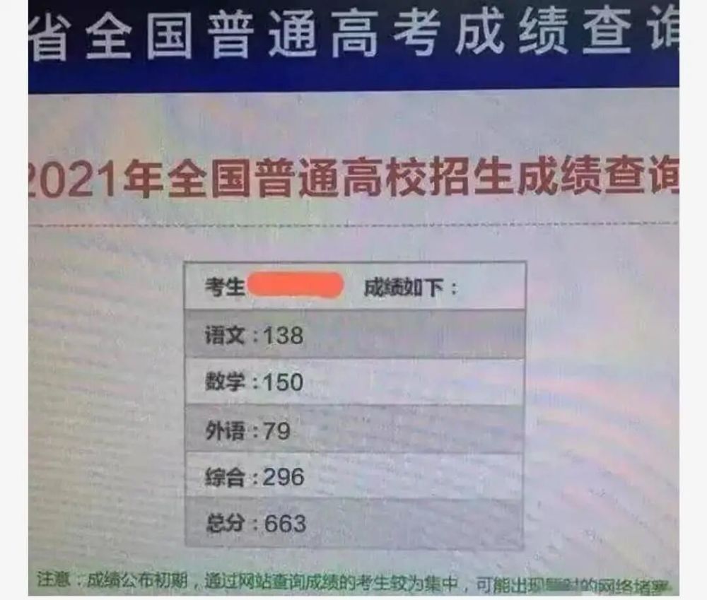 可惜 英语79分 总分663分 网友 应该是个农村出来的孩子 腾讯新闻