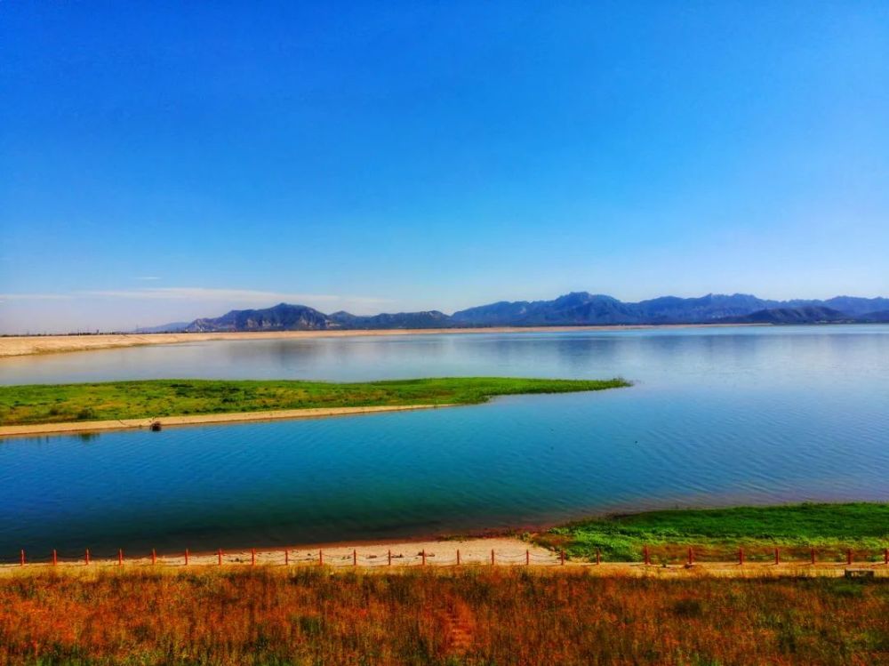 滹沱河三期鹿泉段美景,先睹为快!_腾讯新闻