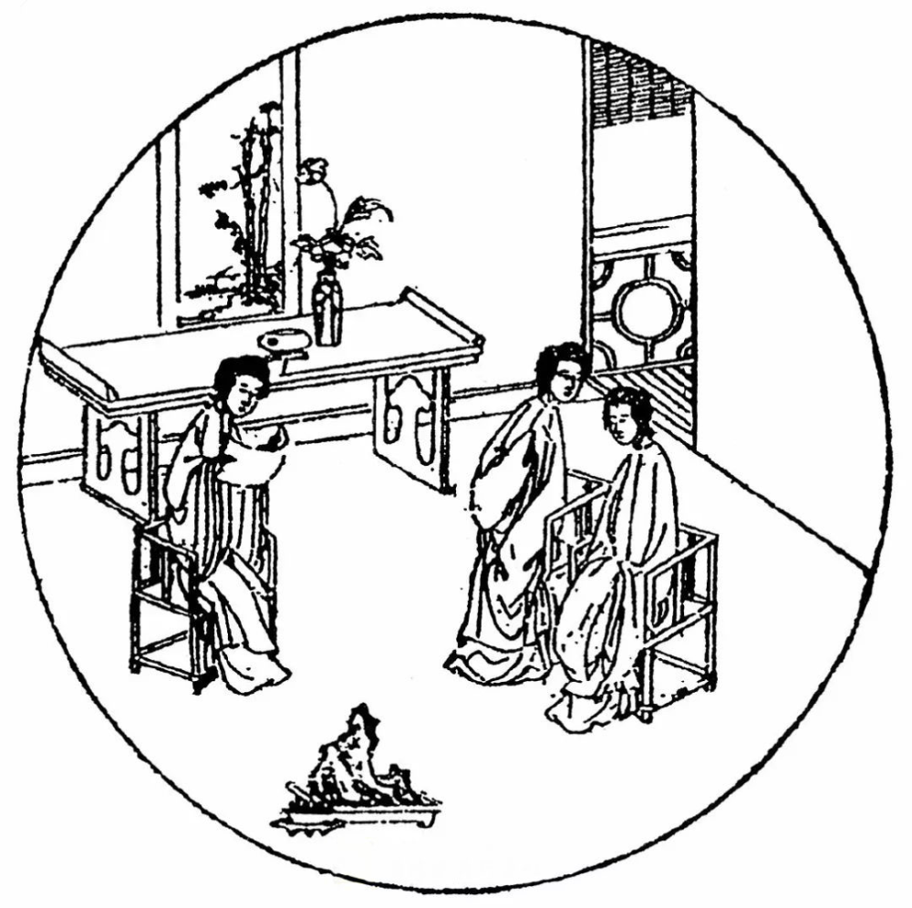 有椅曰"玫瑰椅":古代深闺之物,椅如其名!