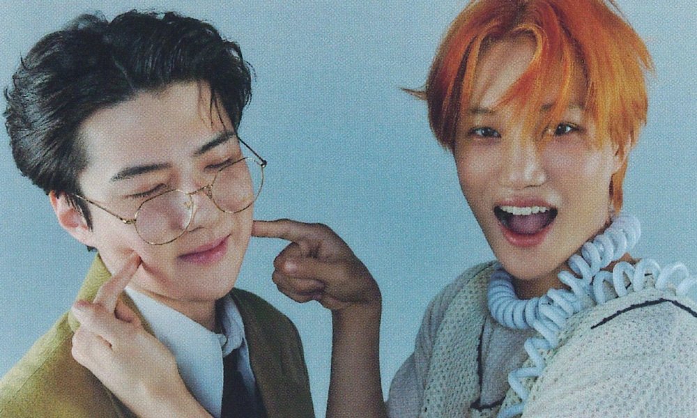 exo金钟仁x吴世勋忙内line的可爱四连拍