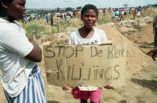 南非种族隔离时期,拍摄的20张黑暗照片