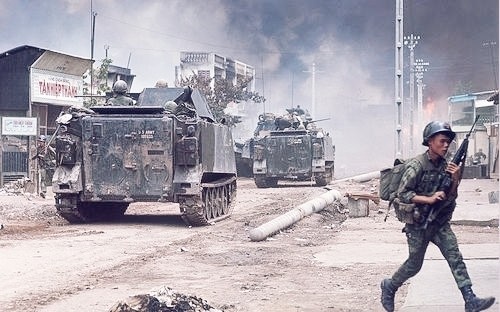 南越西贡沦陷前最后的一幕光景